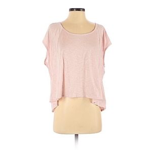 Armani Exchange Short Sleeve Pink Medium T…